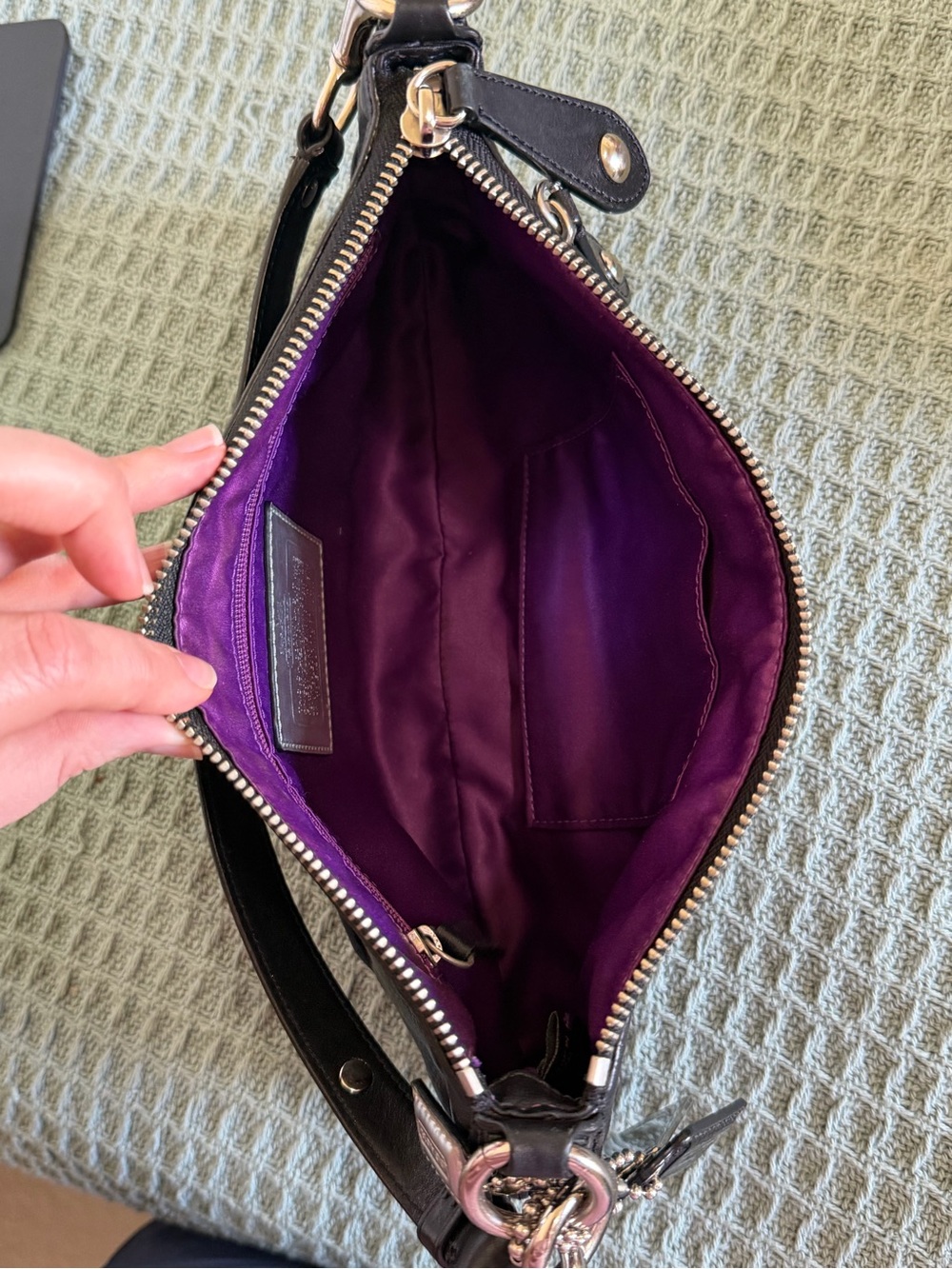 Coach Madison small hobo handbag 12944 - Picture 10 of 13